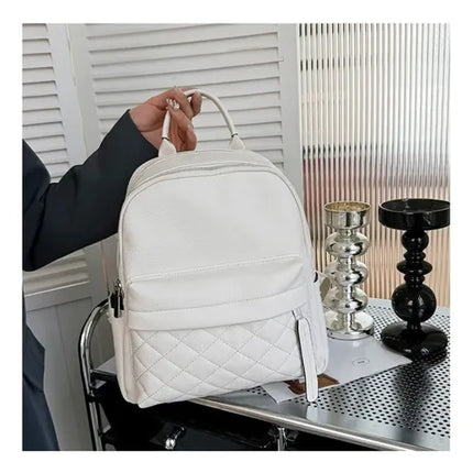 Mochila Impermeable 100% Cuero Genuino De Vaca Para Mujer Og