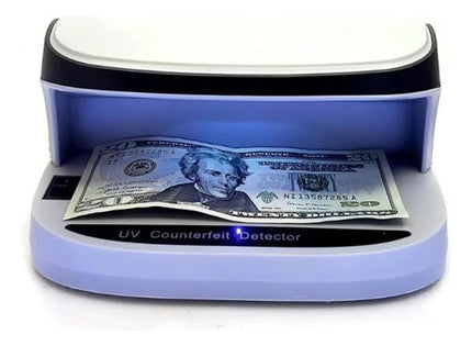 Lector Maquina Detector De Billete Falso Luz Uv Seguridad 5g