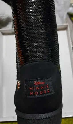 Hermosa Bota Alta De Marca Disney Personaje Minnie Mouse Og