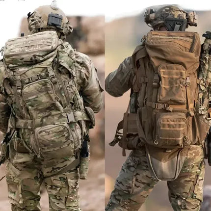 Mochila Oxford Viaje Táctica Militar Rifle Francotirador 80l