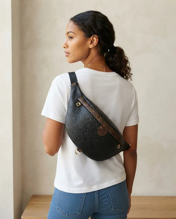 Hermosa Bandolera Banano Riñonera Mochila Cuero Impermeable