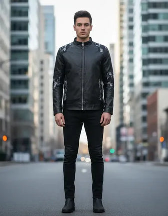 Hermosa Chaqueta De Piel Parka