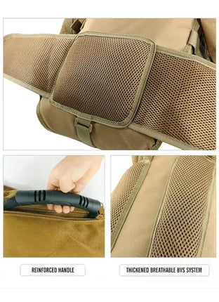 Mochila Oxford Viaje Táctica Militar Rifle Francotirador 80l