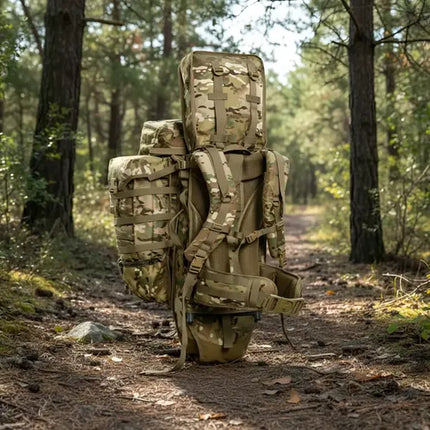 Mochila Oxford Viaje Táctica Militar Rifle Francotirador 80l