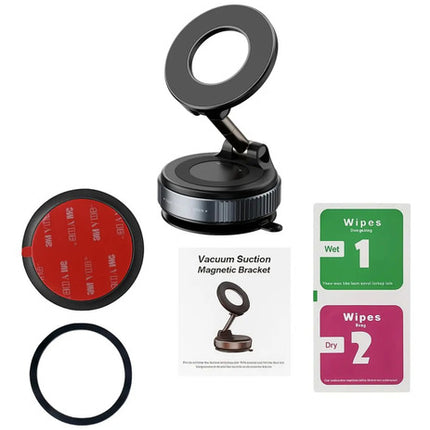 Soporte Magnético Para Celular Jd K007 Rotación 360 Ventosa Multisuperficies Auto Vidrio M