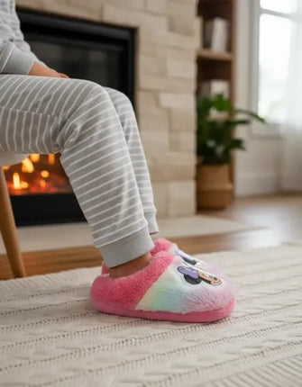 Pantufla De Niña Con Chiporro Minnie Mouse Y Daysi Original