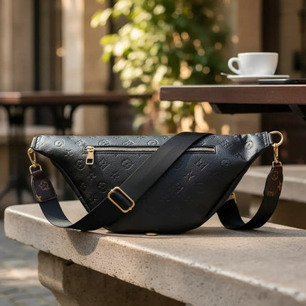 Hermosa Bandolera Banano Riñonera Mochila Cuero Impermeable