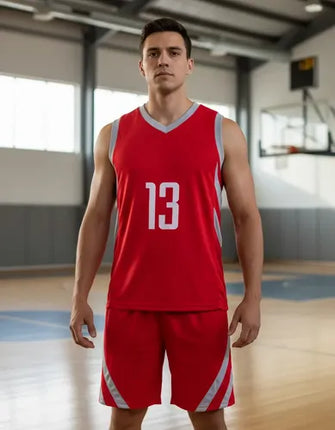 Hermoso Conjunto Baloncesto Uniforme Ropa Deportiva Malla