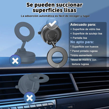 Soporte Magnético Ajustable Celular Auto Y Superficie Lisa