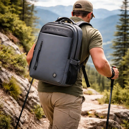 Mochila Ejecutiva Porta Laptop Antirobo Con Usb