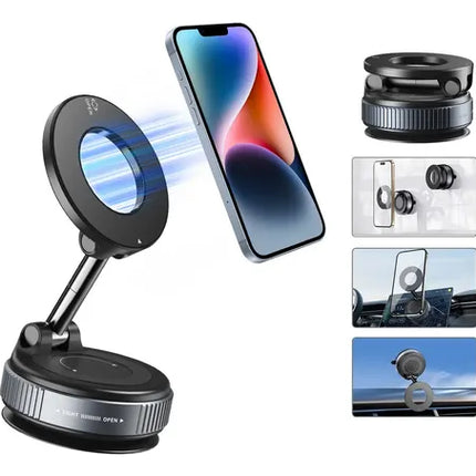 Soporte Magnético Ajustable Celular Auto Y Superficie Lisa