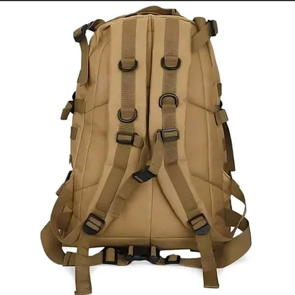 Mochila Táctica Militar 40 Litros Color Ocre